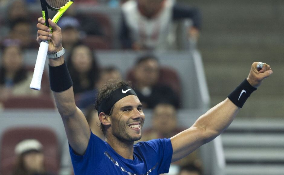 Top-ranked Nadal, who was tied with Roger Federer and Alexander Zverev at five titles this season, picked up his 75th career singles trophy with the win in Beijing. AP Rafael Nadal wins 6th title of year at China Open; Caroline Garcia upsets newly crowned World No 1 Simona Halep