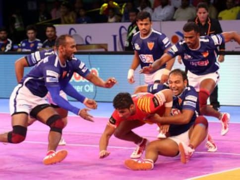 Pro Kabaddi 2018, Dabang Delhi vs Jaipur Pink Panthers, Match Highlights: Delhi hammer Jaipur