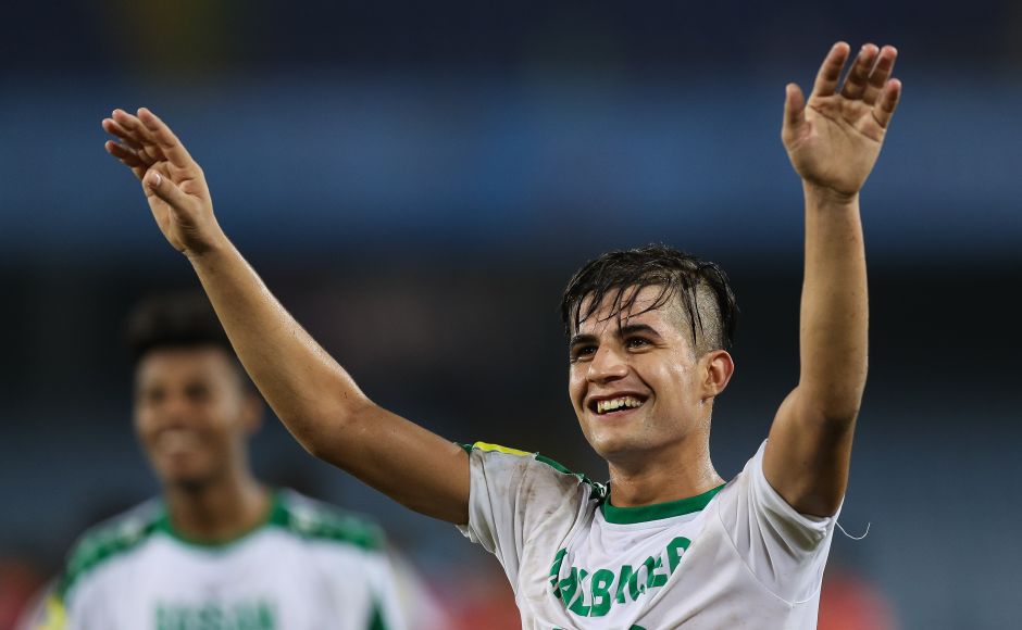 Iraq's Dawood Mohammed netted a brace to help Iraq continue their impressive run in the FIFA U-17 World Cup after a 3-0 win over Chile in Kolkata. GettyImages