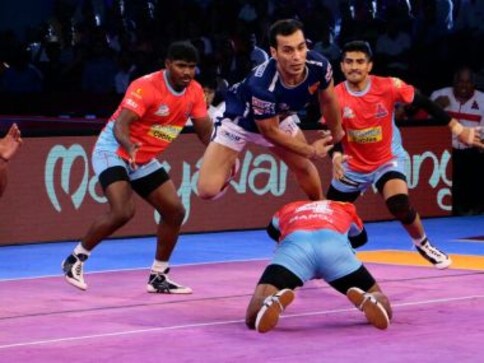 Pro Kabaddi League 2017, highlights: Haryana Steelers beat Jaipur Pink Panthers, Bengaluru Bulls survive Dabang Delhi scare Pro Kabaddi League 2017, highlights: Haryana Steelers beat Jaipur Pink Panthers, Bengaluru Bulls survive Dabang Delhi scare