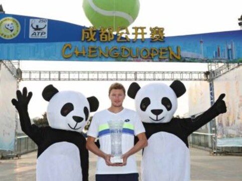 Chengdu Open: Denis Istomin claims second ATP title after back injury forces Marcos Baghdatis to retire Chengdu Open: Denis Istomin claims second ATP title after back injury forces Marcos Baghdatis to retire