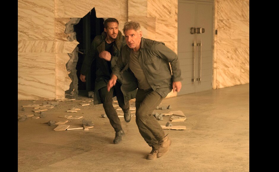 Blade Runner 2049 is slated to release on 6 October 2017. Image from AP Blade Runner 2049: Ryan Gosling, Harrison Ford are on the run in stills from sequel of sci-fi film