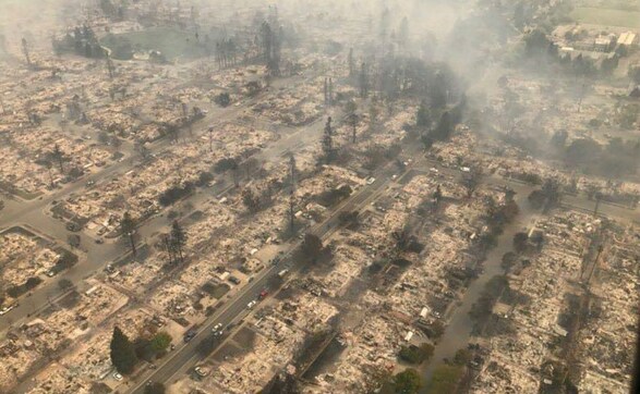 Thousands flee as deadly wildfire rages in California; 15 killed; 1,500 homes destroyed Thousands flee as deadly wildfire rages in California; 15 killed; 1,500 homes destroyed
