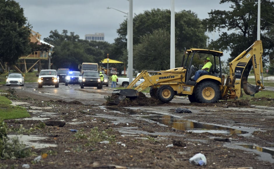 Nate, the first hurricane to make landfall in Mississippi since Katrina in 2005, quickly lost strength with its winds diminishing to a tropical depression as it pushed northward into Alabama and towards Georgia. AP Nate, the first hurricane to make landfall in Mississippi since Katrina in 2005, quickly lost strength with its winds diminishing to a tropical depression as it pushed northward into Alabama and towards Georgia. AP