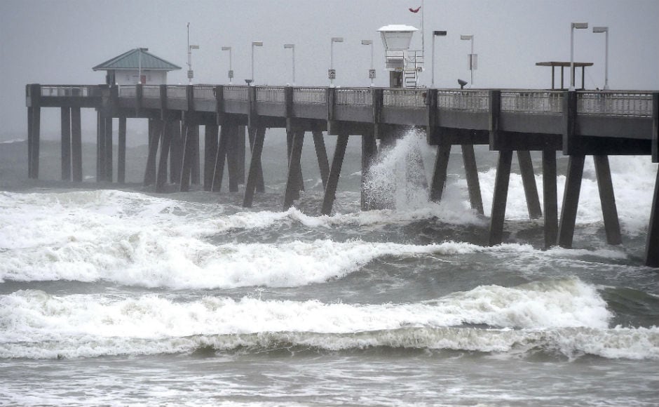 Nate is expected to bring three to six inches of rain in the Ohio Valley, central Appalachians and North East before the storm exits Maine on Tuesday. Reuters Nate is expected to bring three to six inches of rain in the Ohio Valley, central Appalachians and North East before the storm exits Maine on Tuesday. Reuters