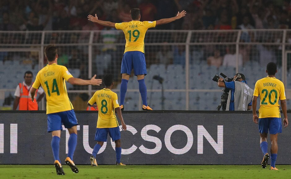 Yuri Alberto's goal ensured Brazil finished on the podium in the FIFA U-17 World Cup 2017. Getty Phil Foden stars as England thrash European rivals Spain to clinch FIFA U-17 World Cup 2017