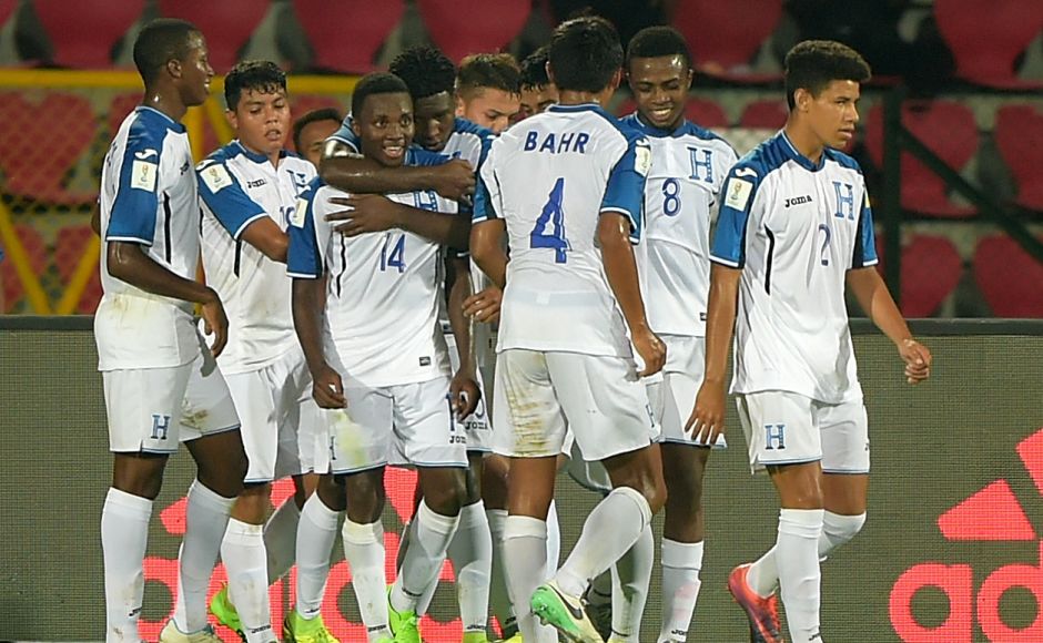 Honduras bounced back from the 6-1 thumping at the hands of Japan with a 5-0 win over New Caledonia to boost their chances of booking a place in the knock-out stages of the FIFA U-17 World Cup. GettyImages