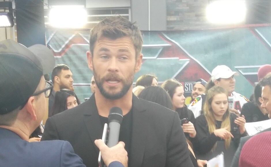 Chris Hemsworth at the Australian premiere of Thor: Ragnarok. Image courtesy: Abhishek Srivastava Chris Hemsworth at the Australian premiere of Thor: Ragnarok. Image courtesy: Abhishek Srivastava
