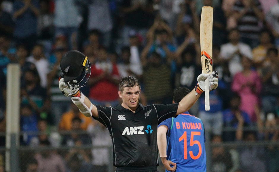 Gutsy Tom Latham and Ross Taylor help Black Caps gain early advantage in ODI series