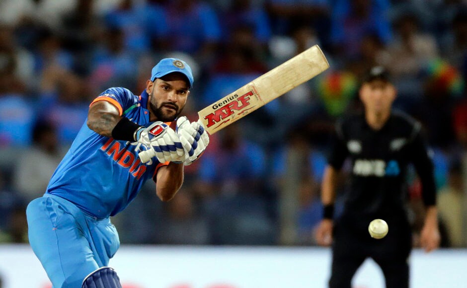 Opener Shikhar Dhawan looked in good nick as he went on to slam his ODI career's 22nd half-century. AP Opener Shikhar Dhawan looked in good nick as he went on to slam his ODI career's 22nd half-century. AP