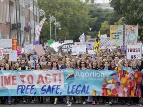 Irish protesters in Dublin assert 'my body, my choice,' seek liberalisation of stringent abortion laws Irish protesters in Dublin assert 'my body, my choice,' seek liberalisation of stringent abortion laws
