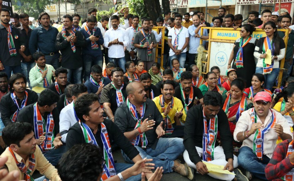 Raj Thackeray had earlier said that stampedes would continue to occur in Mumbai till hordes of migrants keep pouring into the city. Firstpost/ Sacin Gokhale Raj Thackeray's MNS stages rally in Mumbai days after Elphinstone Road stampede