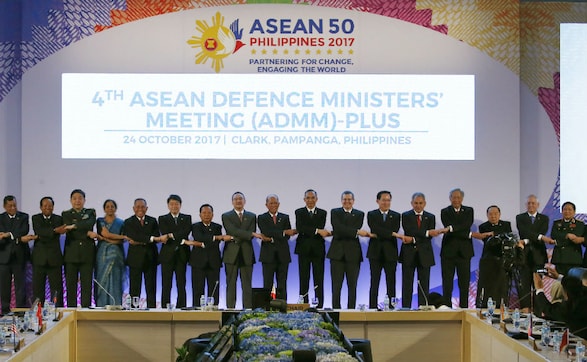 Nirmala Sitharaman attends ASEAN defence ministers' meet; terrorism, drug trafficking on agenda Nirmala Sitharaman attends ASEAN defence ministers' meet; terrorism, drug trafficking on agenda
