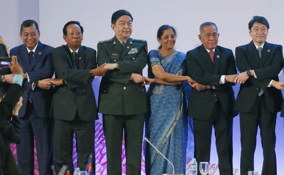 Defence minister Niramala Sitaraman too attended meet. The two-day meeting will discuss ways to enhance defence and security cooperation among the member nations to effectively counter various transnational security challenges facing the region. AP Defence minister Niramala Sitaraman too attended meet. The two-day meeting will discuss ways to enhance defence and security cooperation among the member nations to effectively counter various transnational security challenges facing the region. AP