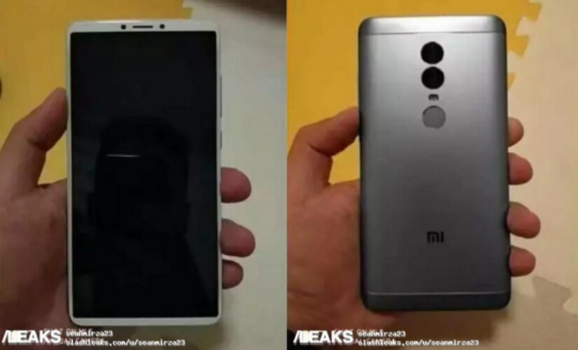 Leaked Redmi Note 5. Image: GizmoChina