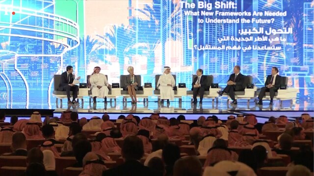 IMF chief warns of 'dark future' over climate change IMF chief warns of 'dark future' over climate change