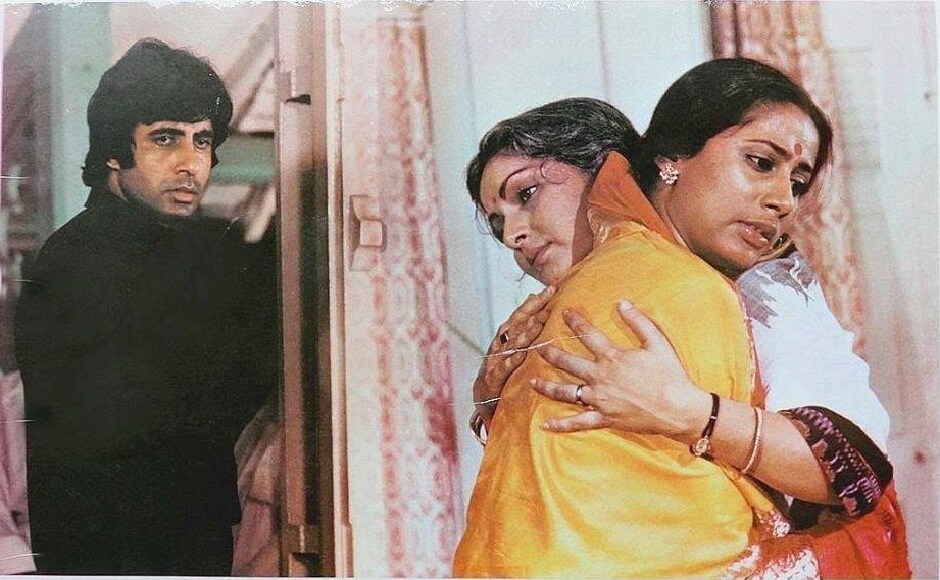 The 1982 Ramesh Sippy blockbuster saw Patil opposite Amitabh Bachchan. Image via Facebook The 1982 Ramesh Sippy blockbuster saw Patil opposite Amitabh Bachchan. Image via Facebook