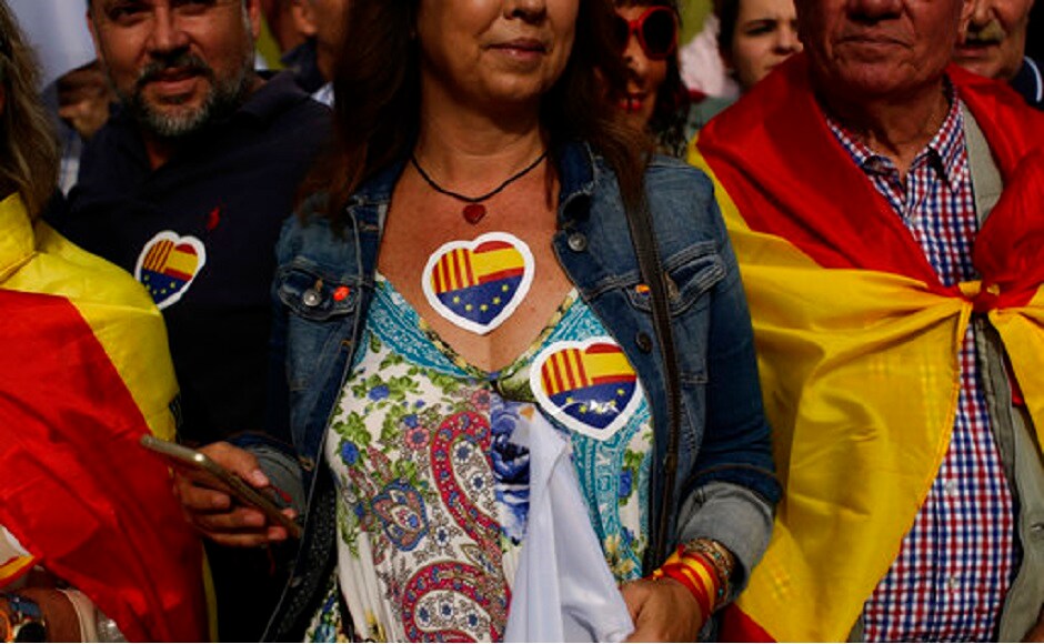 Meantime, Prime Minister Mariano Rajoy has vowed to do everything in his power to prevent Catalan secession and has said his government would take control of the region if it still insisted on breaking away. AP Spain celebrates national day amid Catalan independence referendum crisis