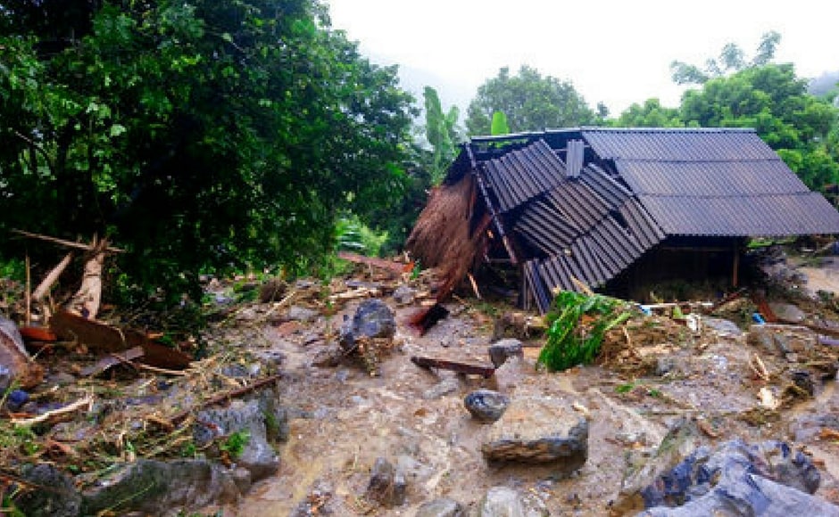 Vietnam in deep waters after tropical depression cause flooding landslide