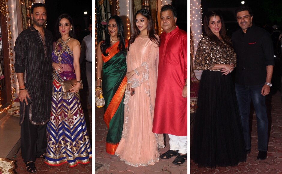 Sunny and Anu Dewan; Neelam Kothari and Sameer Soni. Photo: Sachin Gokhale/Firstpost Sunny and Anu Dewan; Neelam Kothari and Sameer Soni. Photo: Sachin Gokhale/Firstpost