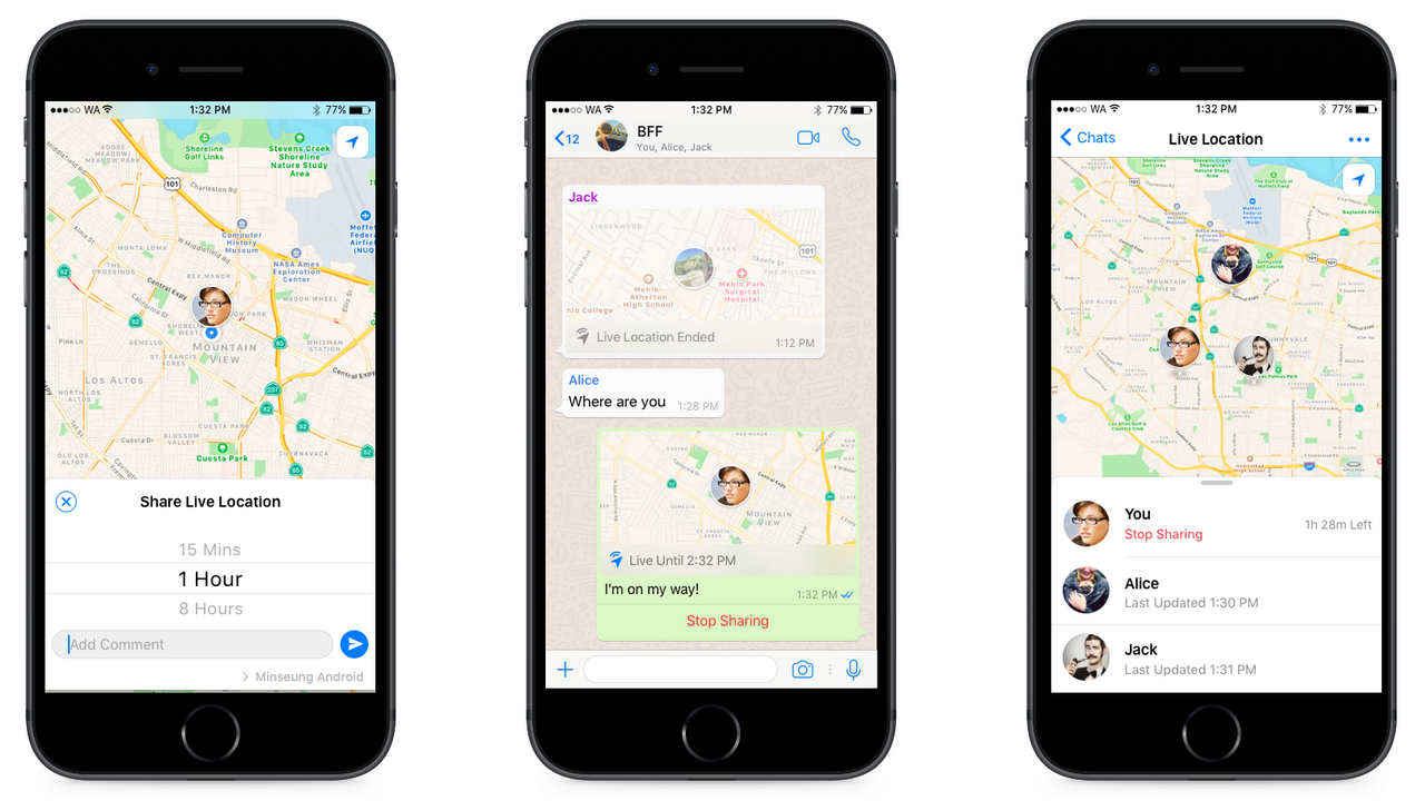 How to share your WhatsApp Live Location. WhatsApp