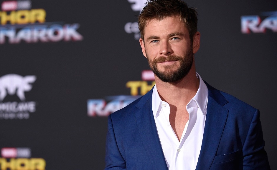 Chris Hemsworth poses for the photographer at the world premiere of Thor: Ragnarok. Photo courtesy: AP/Chris Pizzello Chris Hemsworth poses for the photographer at the world premiere of Thor: Ragnarok. Photo courtesy: AP/Chris Pizzello