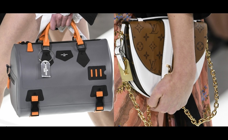 Bags which were part of the ready-to-wear Spring/Summer collection in Paris. Image from AFP Louis Vuitton presents collection at Spring/Summer ready-to-wear fashion show in Paris
