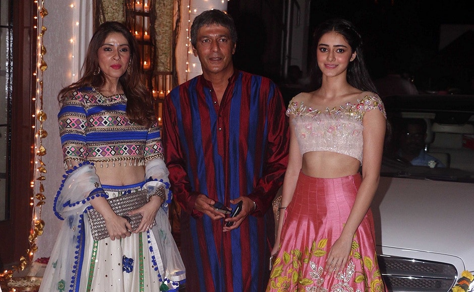 Bhavna and Chunky Pandey with their daughter Ananya. Photo: Sachin Gokhale/Firstpost Bhavna and Chunky Pandey with their daughter Ananya. Photo: Sachin Gokhale/Firstpost