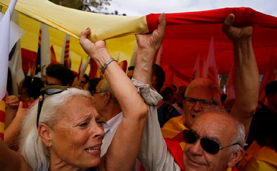 The Catalan separatist drive has raised concerns for stability in European Union still coming to terms with Britain's shock decision to leave the bloc. AP Spain celebrates national day amid Catalan independence referendum crisis