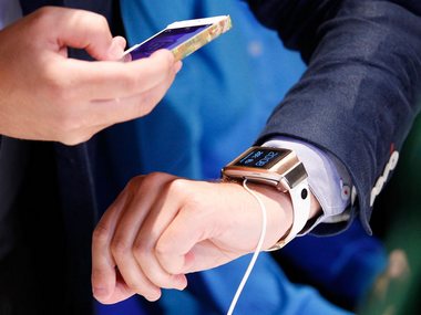 Samsung Galaxy Gear smart watch. Reuters