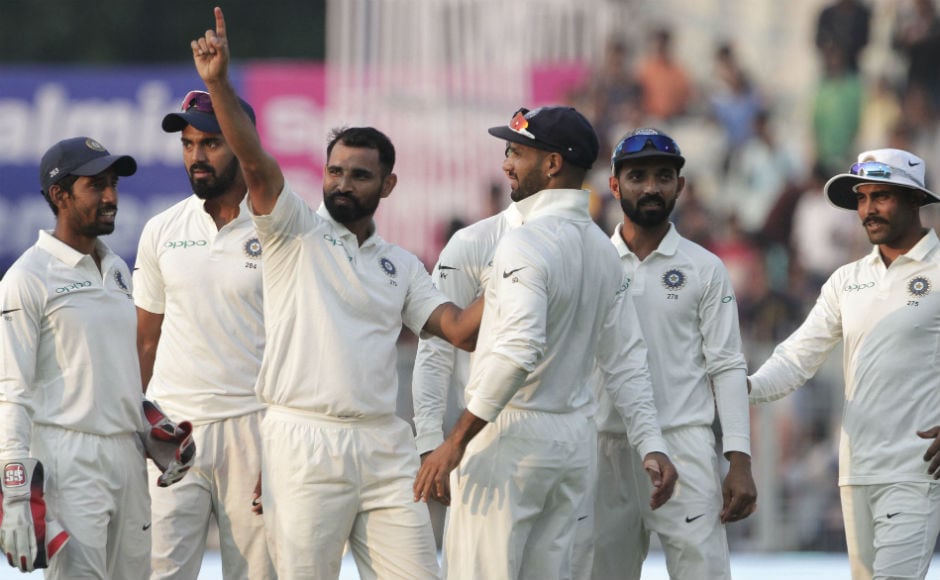 Virat Kohli, Bhuvneshwar Kumar shine on final day as India almost pull off victory against Sri Lanka in Kolkata