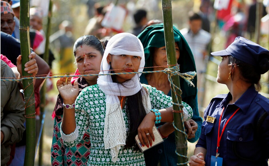 Voting was stalled in three polling centres on Sunday. An explosive device was found at one centre while acid was reportedly sprinkled on ballot boxes at two others. AP Voting was stalled in three polling centres on Sunday. An explosive device was found at one centre while acid was reportedly sprinkled on ballot boxes at two others. AP