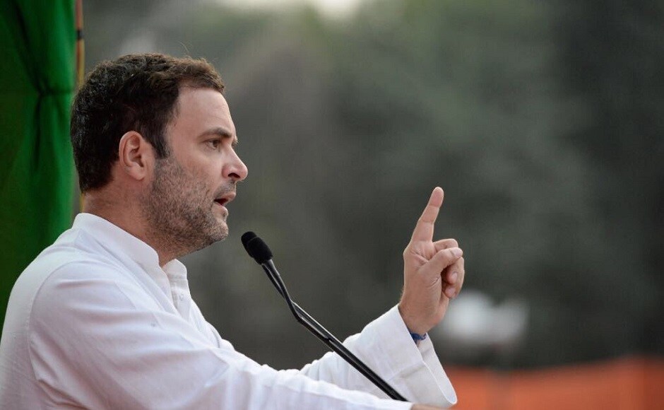 Rahul slammed the Modi administration at the rally, saying that the prime minister makes noise about Make in India, Swachh Bharat, start-up India, bullet trains and so on, but he has said nothing about the most important issue, employment. Twitter/INCIndia Rahul slammed the Modi administration at the rally, saying that the prime minister makes noise about Make in India, Swachh Bharat, start-up India, bullet trains and so on, but he has said nothing about the most important issue, employment. Twitter/INCIndia