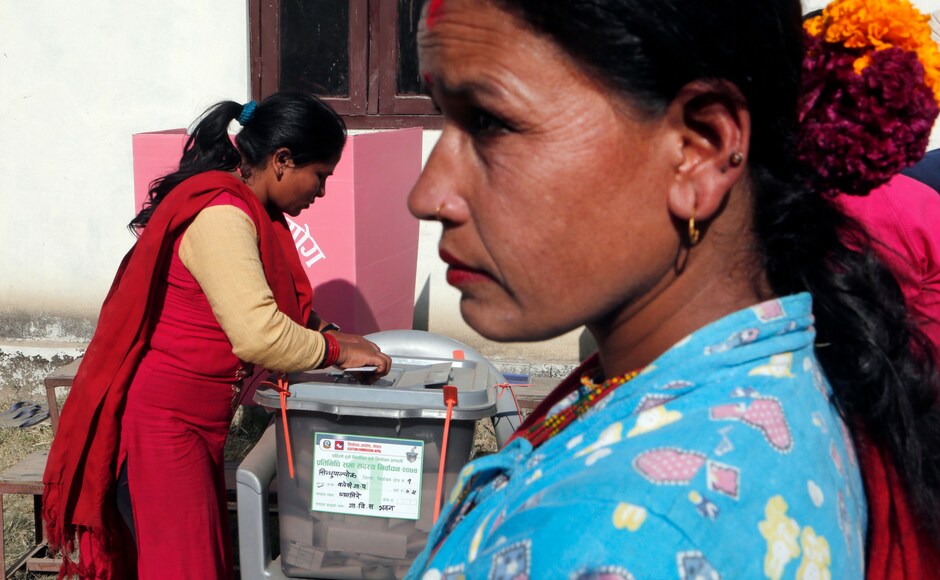 The voting will happen in two phases. The second phase will be held on 7 December. AP The voting will happen in two phases. The second phase will be held on 7 December. AP