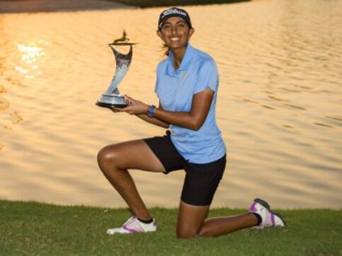 Aditi Ashok brimming with confidence ahead of Women's Indian Open title defence Aditi Ashok brimming with confidence ahead of Women's Indian Open title defence