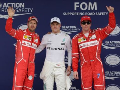 Brazilian Grand Prix: Valtteri Bottas secures third career pole position as Lewis Hamilton crashes out Brazilian Grand Prix: Valtteri Bottas secures third career pole position as Lewis Hamilton crashes out