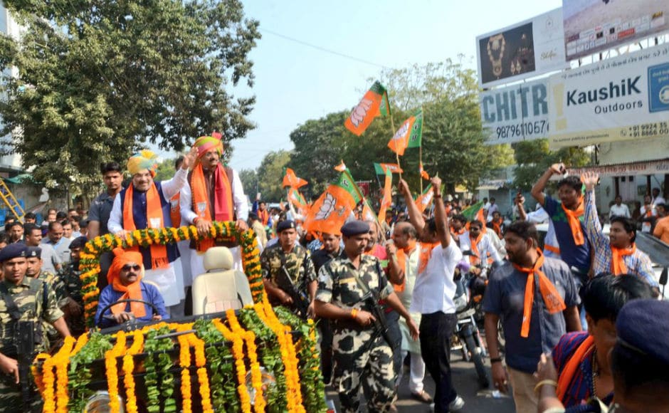 He stressed that people will choose politics of development over caste politics. Shah said that the Congress must first look at the Amethi model before talking about the Gujarat one. Twitter @AmitShah He stressed that people will choose politics of development over caste politics. Shah said that the Congress must first look at the Amethi model before talking about the Gujarat one. Twitter @AmitShah