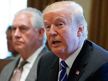 File image of US president Donald Trump. AP