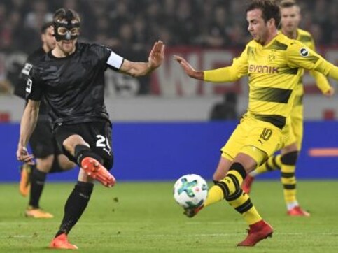 Bundesliga: Borussia Dortmund's title bid suffers setback as Andre Schurrle misses penalty in Stuttgart loss Bundesliga: Borussia Dortmund's title bid suffers setback as Andre Schurrle misses penalty in Stuttgart loss