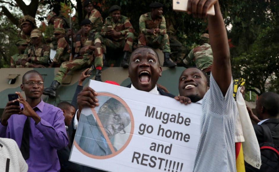 Mugabe's tenure ended in an announcement at a special joint session of parliament where MPs had convened to impeach the 93-year-old who dominated every aspect of Zimbabwean public life for decades. Robert Mugabe resigns as Zimbabwe's president, ushers tears and joy of celebrations on the streets