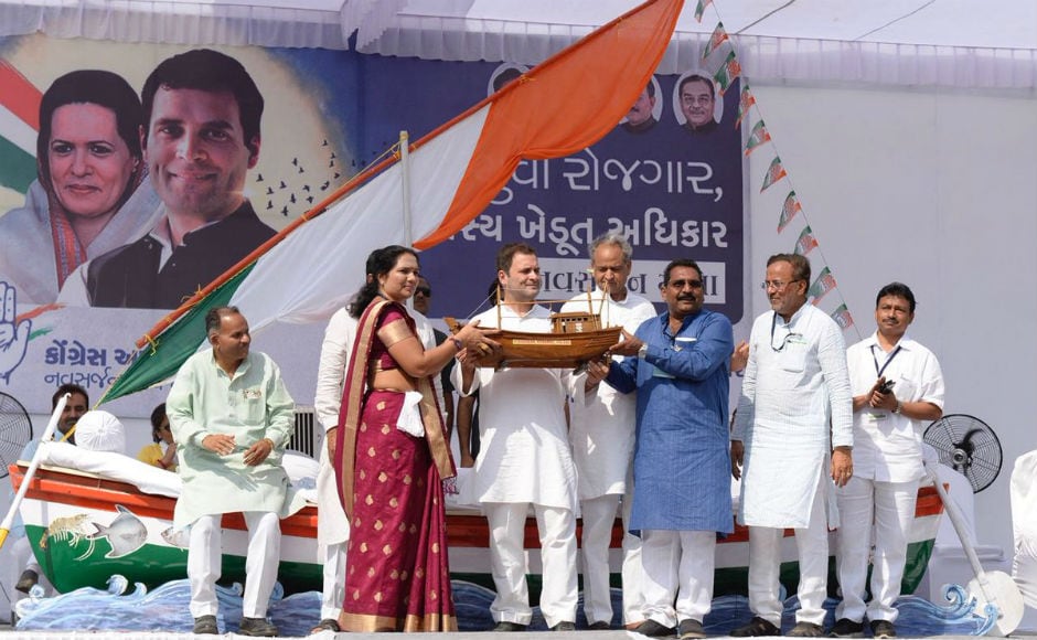 Attacking the BJP, Congress vice-president said that BJP's Gujarat Model’s truth is bullets on Patidars, sticks on the back of Dalits in Una, and hunger of tribals. Twitter/@INCGujarat Rahul Gandhi wraps up three-day Gujarat tour ahead of Assembly polls; addresses rallies in Valsad, Surat