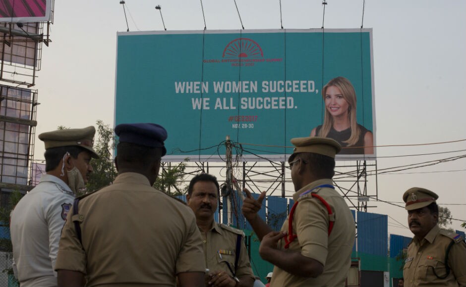 Unprecedented security arrangements have been made for the GES with the deployment of over 10,000 policemen, the Special Protection Group (SPG) and other elite forces. AP Unprecedented security arrangements have been made for the GES with the deployment of over 10,000 policemen, the Special Protection Group (SPG) and other elite forces. AP