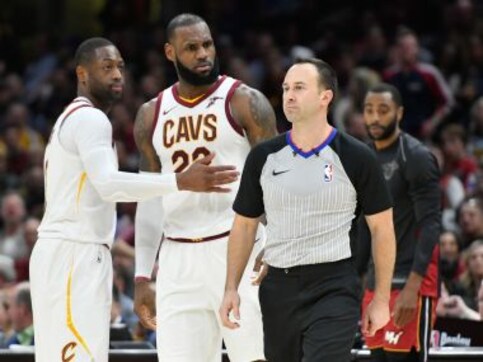 NBA: LeBron James ejected for the 1st time in his career as Cleveland Cavaliers march to victory over Miami Heat NBA: LeBron James ejected for the 1st time in his career as Cleveland Cavaliers march to victory over Miami Heat