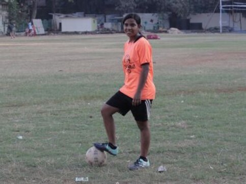 Meet Mary Prakash Naidu, the 16-year-old footballer from Mumbai's streets who met Modi Meet Mary Prakash Naidu, the 16-year-old footballer from Mumbai's streets who met Modi