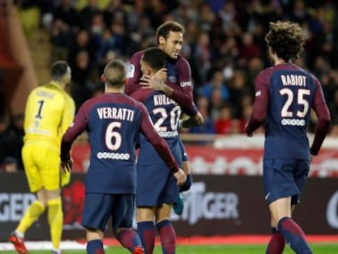 Ligue 1: Paris Saint-Germain open nine-point lead at top with Monaco win; Lyon thump Nice 5-0 Ligue 1: Paris Saint-Germain open nine-point lead at top with Monaco win; Lyon thump Nice 5-0