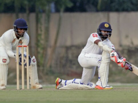 Board President's XI vs Sri Lanka: Visitors dominate with bat on Day 1 of warm-up clash, declare on 411/9 Board President's XI vs Sri Lanka: Visitors dominate with bat on Day 1 of warm-up clash, declare on 411/9