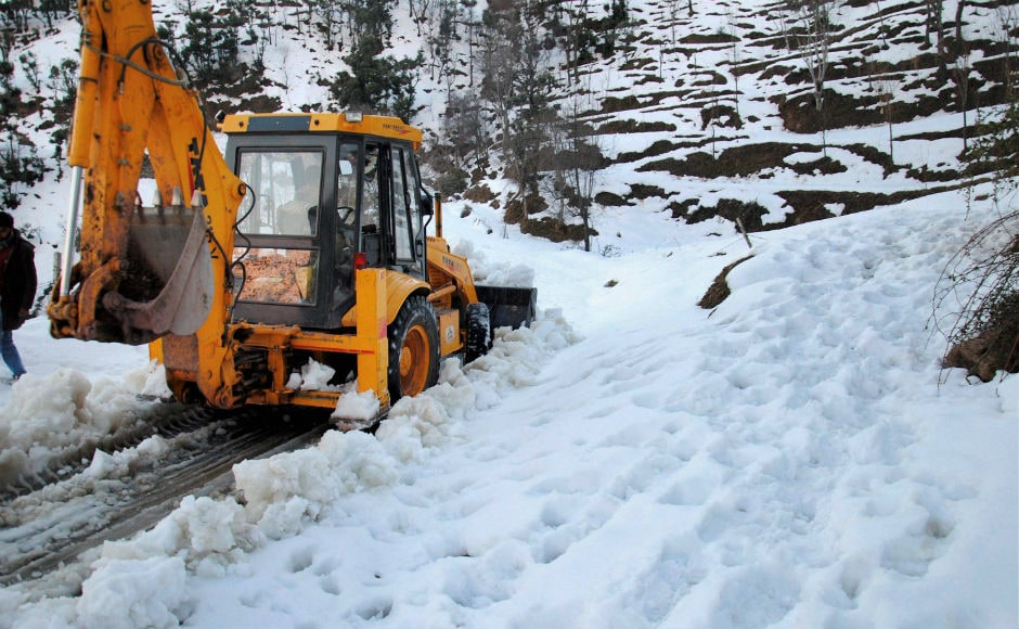 Snowfall also affected traffic movement along several areas particularly in Northern Kashmir. PTI Snowfall also affected traffic movement along several areas particularly in Northern Kashmir. PTI