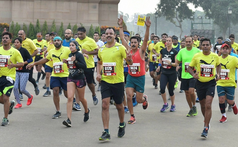 The Delhi Half Marathon is one of the 10 in the world to be granted the highest Gold Label road race by the world governing body of athletics - IAAF. PTI The Delhi Half Marathon is one of the 10 in the world to be granted the highest Gold Label road race by the world governing body of athletics - IAAF. PTI