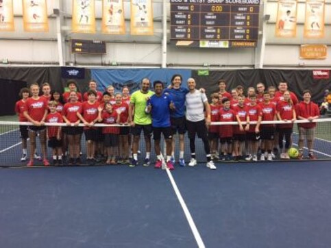 Knoxville Challenger: Leander Paes, Purav Raja defeat John-Patrick Smith-James Cerretani to clinch doubles title Knoxville Challenger: Leander Paes, Purav Raja defeat John-Patrick Smith-James Cerretani to clinch doubles title