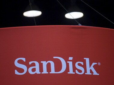 The Sandisk Corporation logo. Reuters